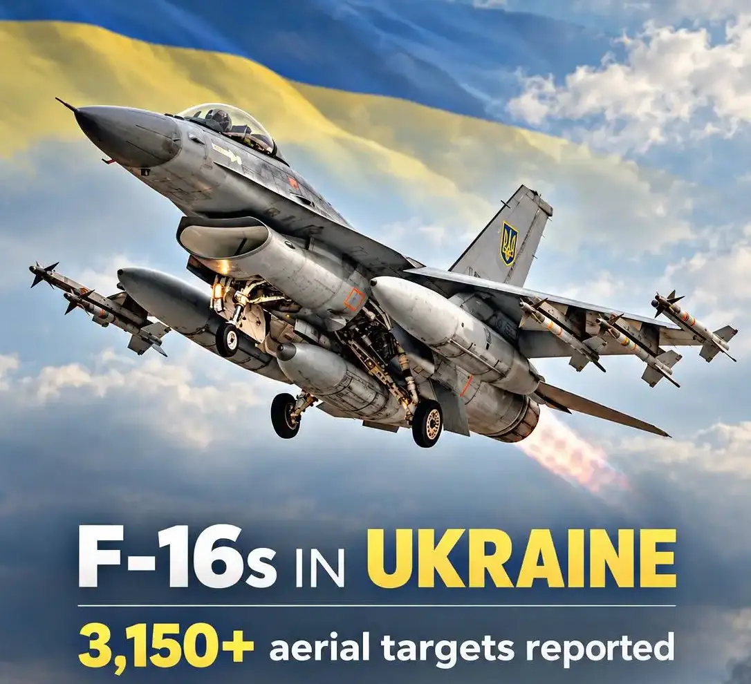 Avioanele F-16 ale Ucrainei, peste 3.100 de interceptări reușite de drone și rachete de croazieră